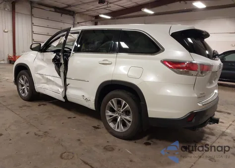 2016 Toyota Highlander Le Plus V6 из США, поврежденный, VIN 5TDBKRFH3GS308114